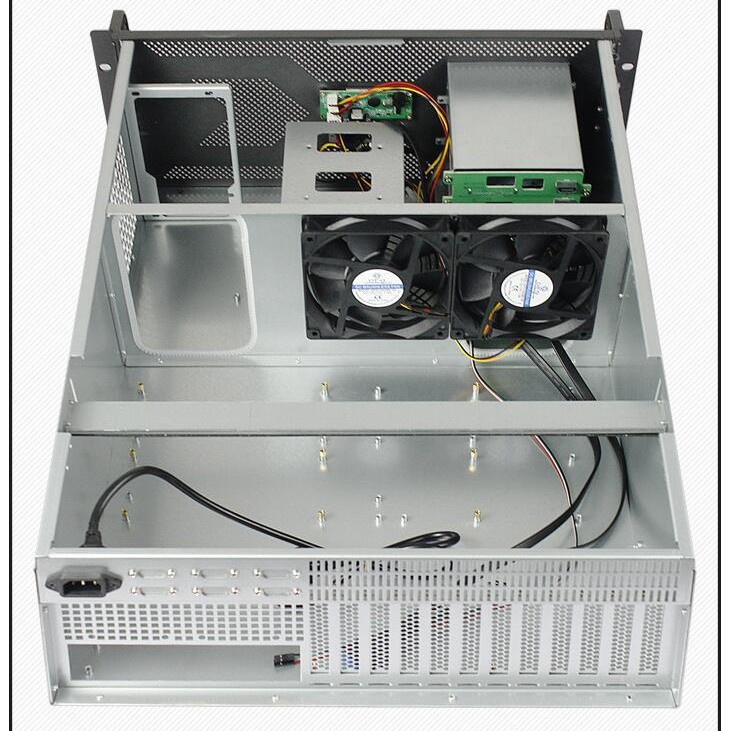 8 Gpu 4U Server Chassis - 4U Hot-Swap serverbehuizing met 8/12 PCI-slots,